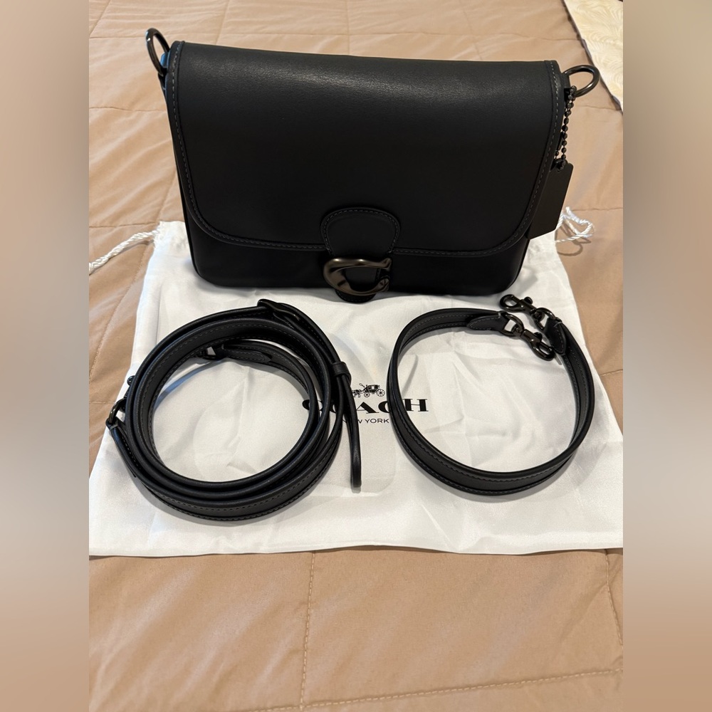 Black Coach soft tabby